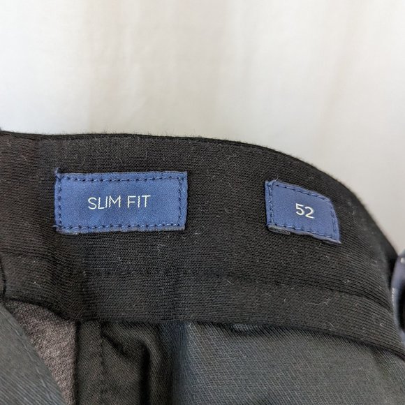 Mr Porter Incotex Black Slim Fit Slacks Size 52 - Picture 13 of 13